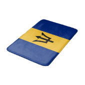 Patriotic Barbados Flag Badmat (Gekanteld)
