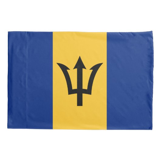 Patriotic Barbados Flag Kussensloop (Achterkant)