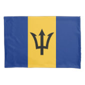 Patriotic Barbados Flag Kussensloop (Voorkant)