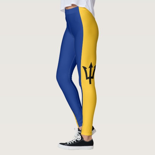 Patriotic Barbados Flag Leggings (Links)