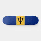 Patriotic Barbados Flag Persoonlijk Skateboard (Horizontaal)