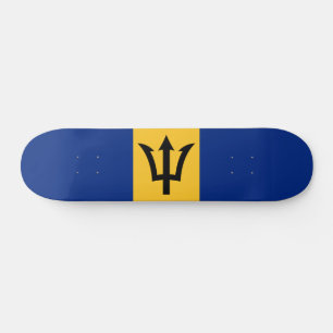 Patriotic Barbados Flag Persoonlijk Skateboard
