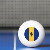 Patriotic Barbados Flag Pingpongbal (Net)