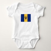 Patriotic Barbados Flag Romper (Voorkant)