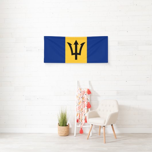 Patriotic Barbados Flag Spandoek (Insitu)