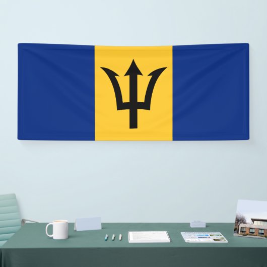 Patriotic Barbados Flag Spandoek (Beurs)