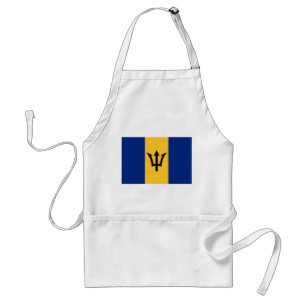 Patriotic Barbados Flag Standaard Schort