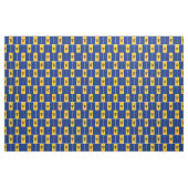 Patriotic Barbados Flag Stof (Yard (91,4 cm))
