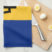 Patriotic Barbados Flag Theedoek (Quarter Fold)