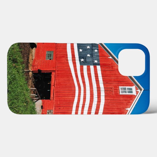 Patriotic Barn Case-Mate iPhone Case (Achterkant (horizontaal))