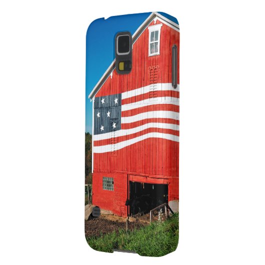 Patriotic Barn Case-Mate Samsung Galaxy Hoesje (Achterkant Links)