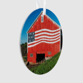 Patriotic Barn Ornament (voorkant)