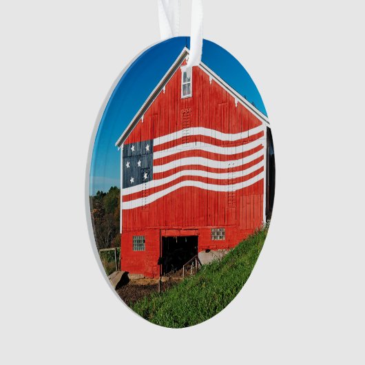 Patriotic Barn Ornament (voorkant)