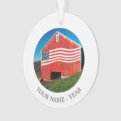 Patriotic Barn Ornament (voorkant)