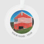 Patriotic Barn Ornament (voorkant)