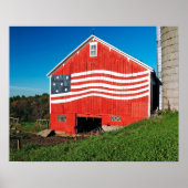 Patriotic Barn Poster (Voorkant)