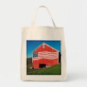 Patriotic Barn Tote Bag (Voorkant)