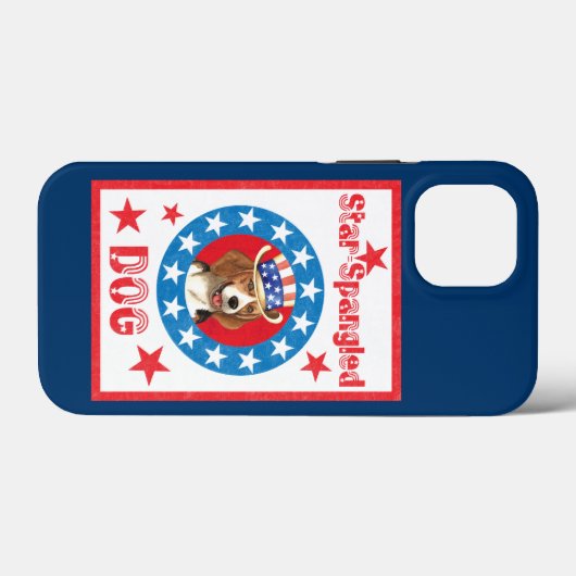Patriotic Beagle Case-Mate iPhone Case (Achterkant (horizontaal))