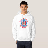 Patriotic Beagle Hoodie (Voorkant volledig)