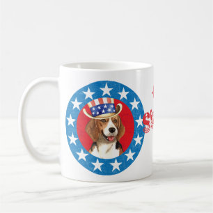 Patriotic Beagle Koffiemok