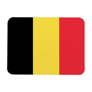 Patriotic Belgian Flag Magneet