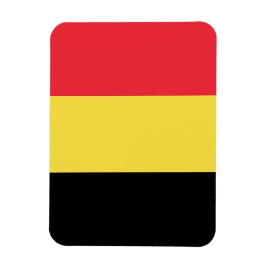 Patriotic Belgian Flag Magneet (Verticaal)