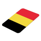 Patriotic Belgian Flag Magneet (Linkerzijde)