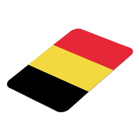 Patriotic Belgian Flag Magneet (Linkerzijde)