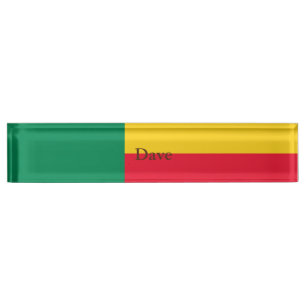 Patriotic Benin Flag Naambordje