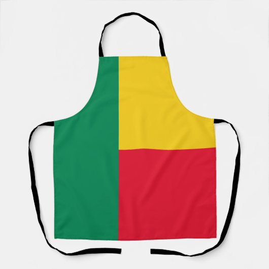 Patriotic Benin Flag Schort (Voorkant)