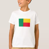 Patriotic Benin Flag T-shirt (Voorkant)