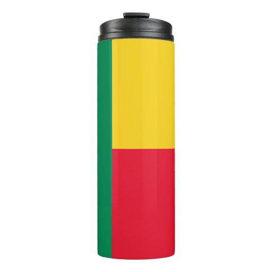 Patriotic Benin Flag Thermosbeker (Voorkant)