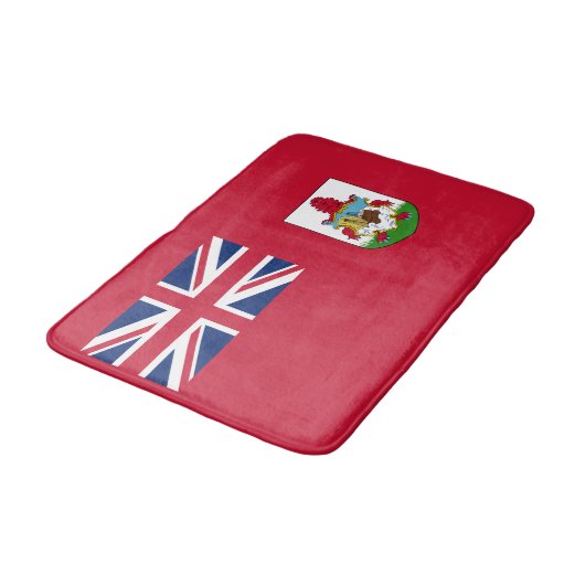 Patriotic Bermuda Flag Badmat (Gekanteld)