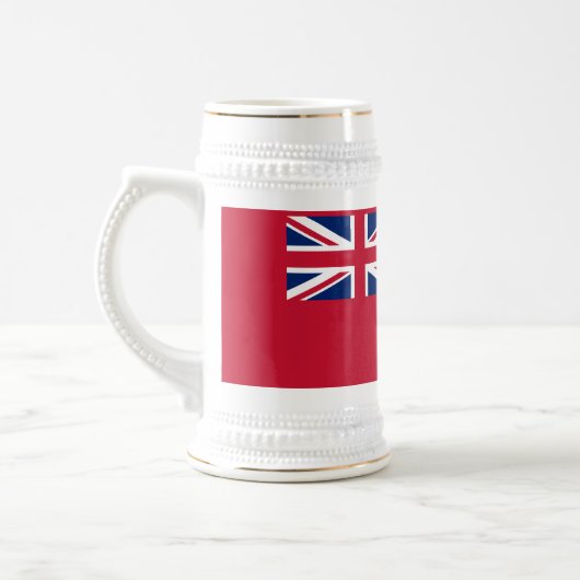Patriotic Bermuda Flag Beer Stein Bierpul (Links)