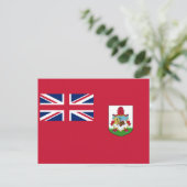 Patriotic Bermuda Flag Briefkaart (Staand voorkant)