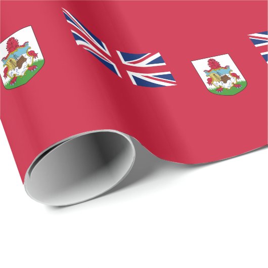 Patriotic Bermuda Flag Cadeaupapier (Rol Hoek)