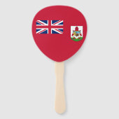 Patriotic Bermuda Flag Handwaaier (Voorkant)