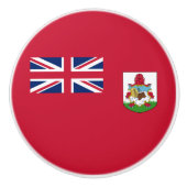 Patriotic Bermuda Flag Keramische Knop (Voorkant)