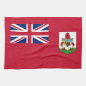 Patriotic Bermuda Flag Kitchen Towel Theedoek (Horizontaal)