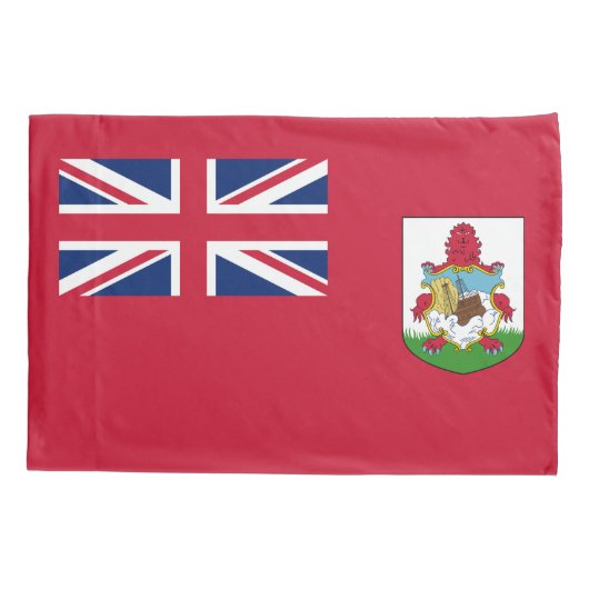 Patriotic Bermuda Flag Kussensloop (Achterkant)