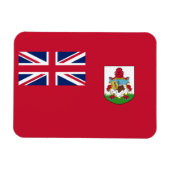 Patriotic Bermuda Flag Magnet Magneet (Horizontaal)