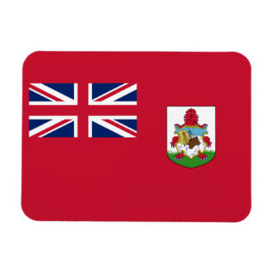 Patriotic Bermuda Flag Magnet Magneet