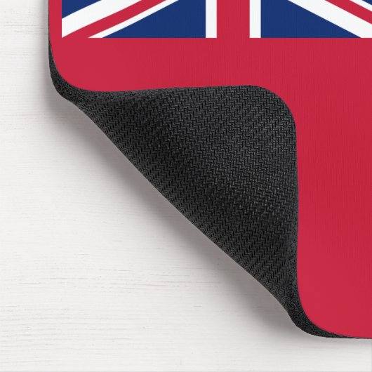 Patriotic Bermuda Flag Muismat (Hoek)