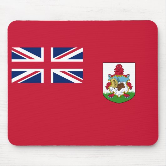 Patriotic Bermuda Flag Muismat (Voorkant)