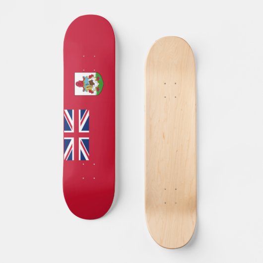 Patriotic Bermuda Flag Persoonlijk Skateboard (Voorkant)