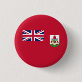 Patriotic Bermuda Flag Ronde Button 3,2 Cm (Voorkant)