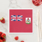 Patriotic Bermuda Flag Servet (Insitu)