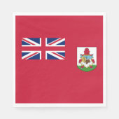 Patriotic Bermuda Flag Servet (Voorkant)