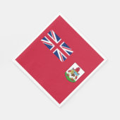 Patriotic Bermuda Flag Servet (Hoek)