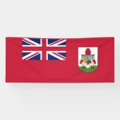 Patriotic Bermuda Flag Spandoek (Horizontaal)